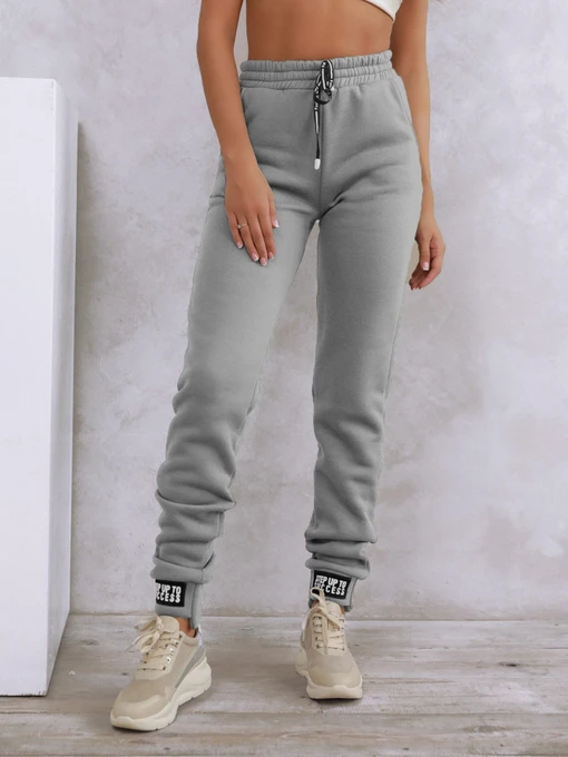 Брюки ISSA Plus модель 12285_lightgray Фото