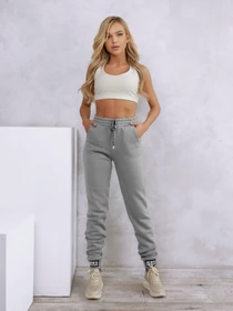 Штани ISSA Plus модель 12285_lightgray Фото