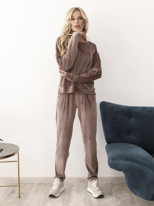 Костюмы ISSA Plus модель 12251_beige Фото