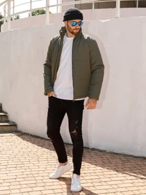 Куртки та дублянки ISSA Plus модель SA-316_hacks Фото