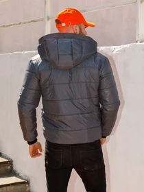 Куртки та дублянки ISSA Plus модель SA-315_grey Фото