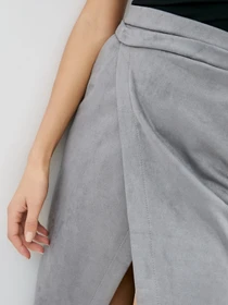 Спідниці ISSA Plus модель 12201_gray Фото