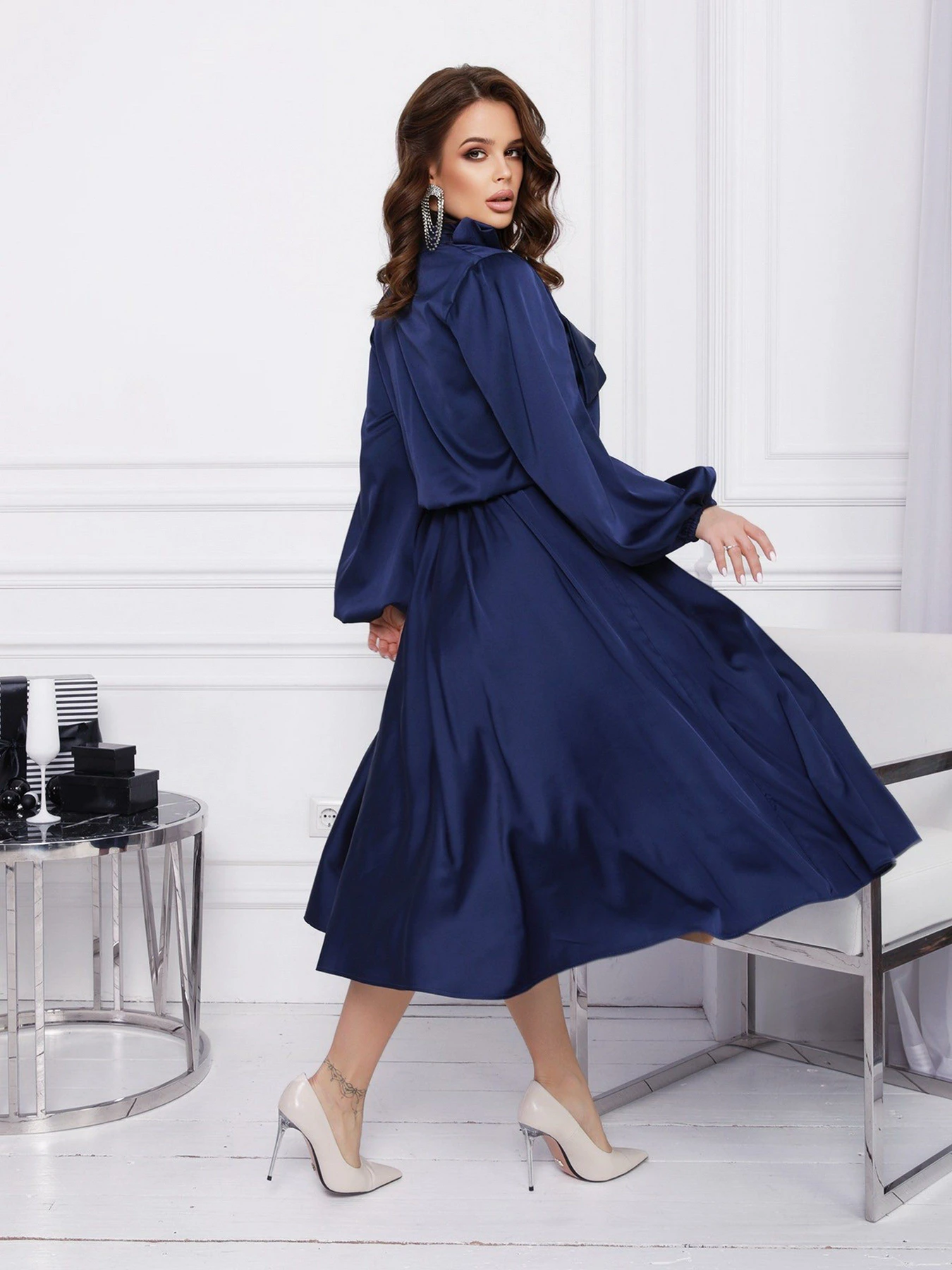 Сукні ISSA Plus модель 12380_blue Сукні ISSA Plus модель 12380_blue Фото