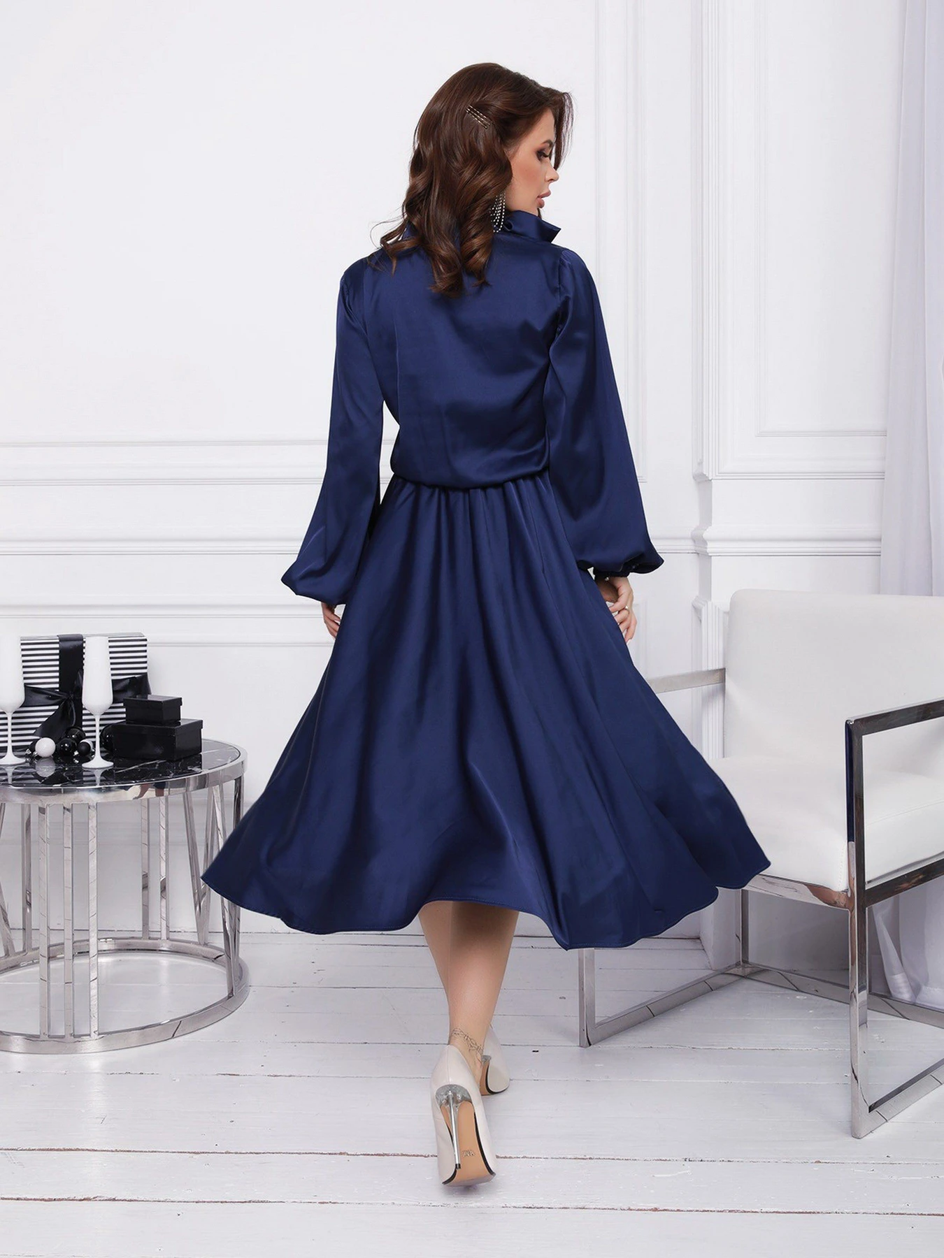 Сукні ISSA Plus модель 12380_blue Сукні ISSA Plus модель 12380_blue Фото