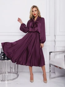 Сукні ISSA Plus модель 12380_violet Фото
