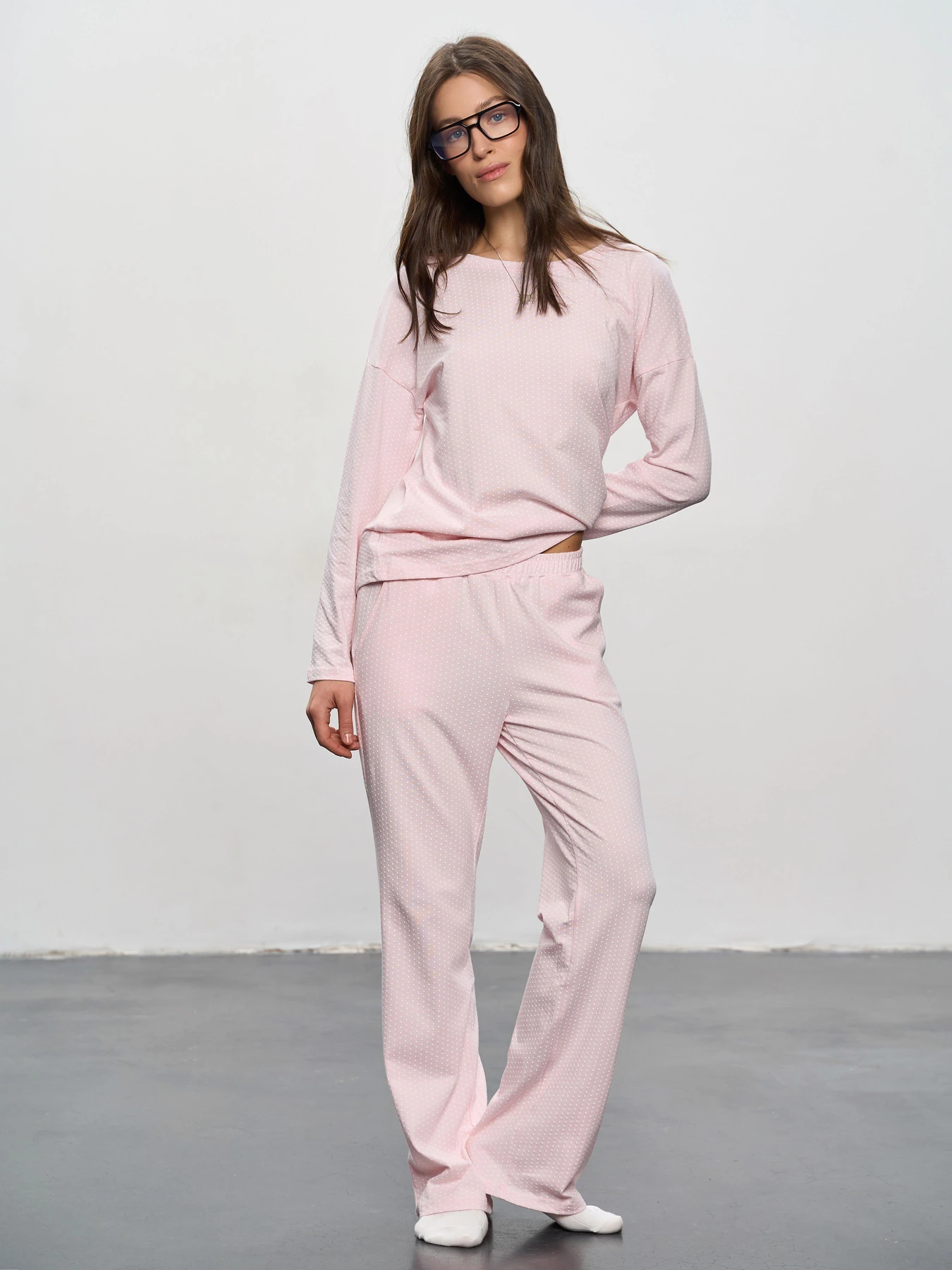 Одяг для дому та сну Роза модель 250911_pink Фото