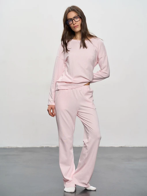 Одяг для дому та сну Роза модель 250911_pink Фото