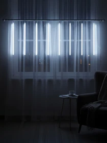 Светодиодная гирлянда "Сосулька" MBM HOME модель DH-LAMP-09 WHITE Фото
