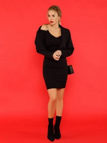 Сукні ISSA Plus модель 13094_black Фото