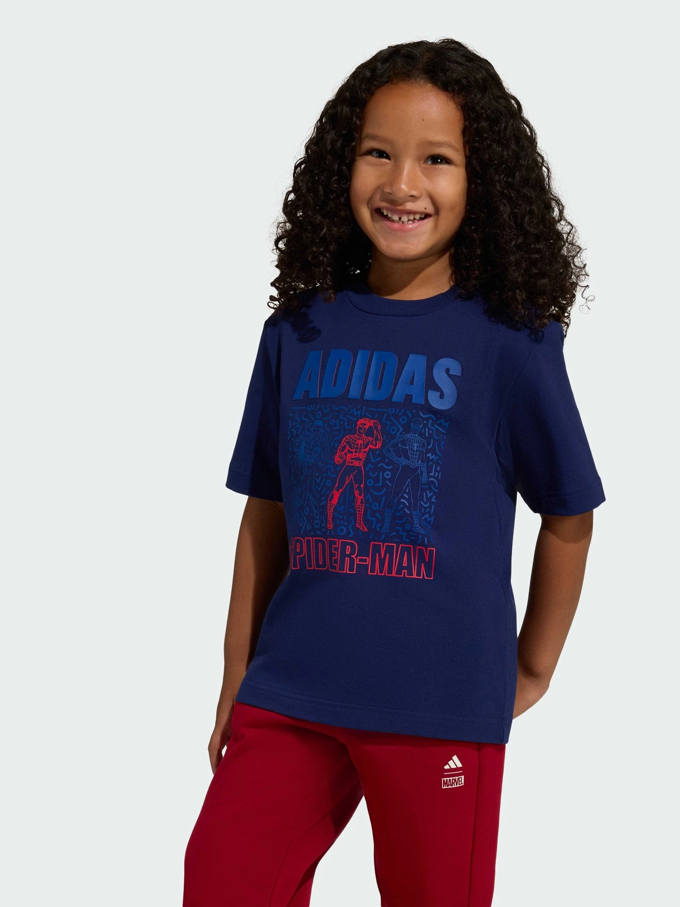 Футболки и поло Adidas Marvel модель JZ7667 Футболки и поло Adidas Marvel модель JZ7667 Фото
