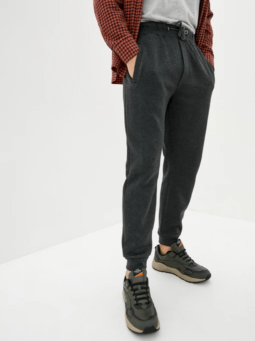 Брюки ISSA Plus модель GN-405_darkgray Фото