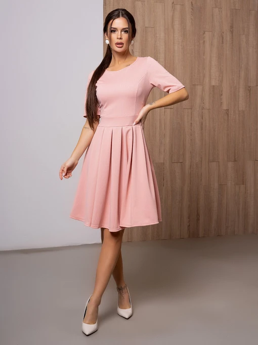 Сукні ISSA Plus модель 12505_peach Фото