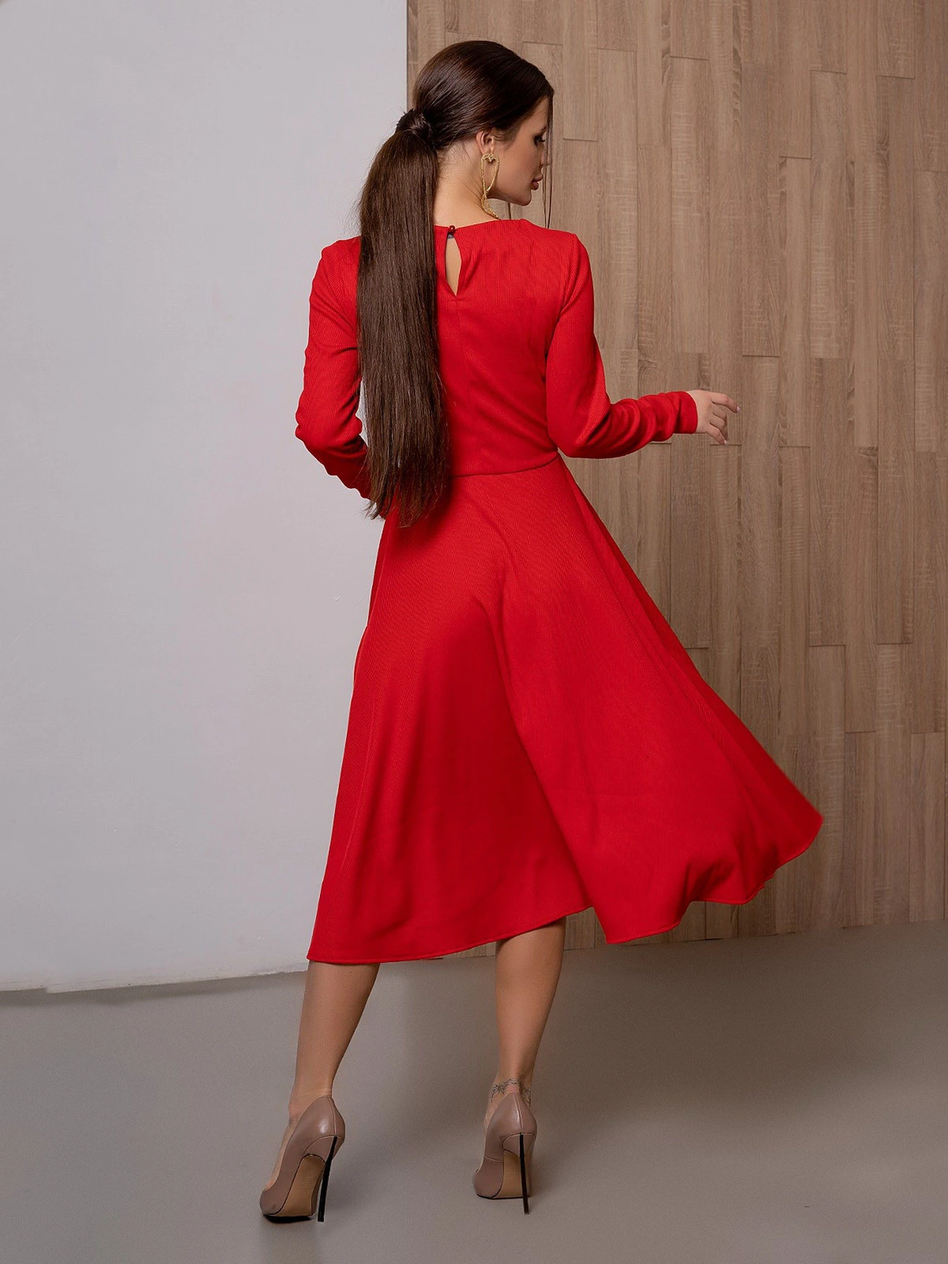 Сукні ISSA Plus модель 13096_red Фото