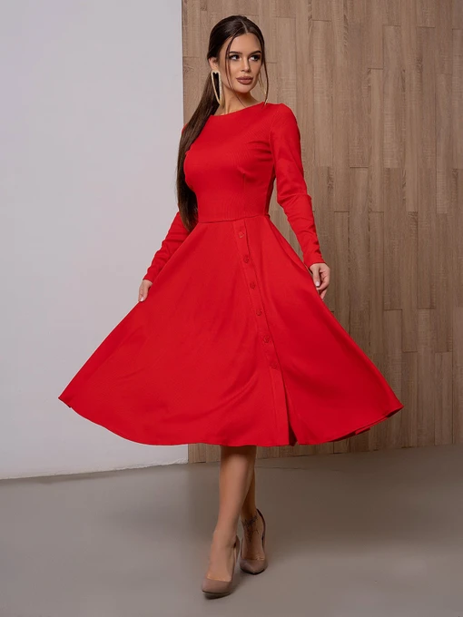 Сукні ISSA Plus модель 13096_red Фото