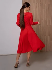 Сукні ISSA Plus модель 13096_red Фото