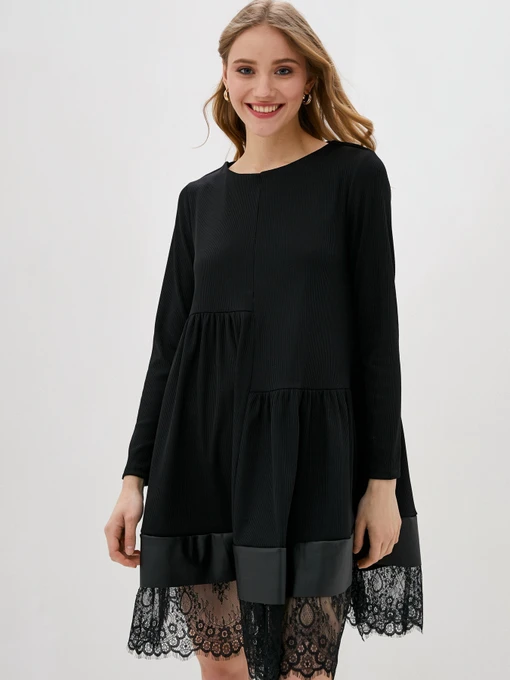 Платья ISSA Plus модель 13097_black Фото