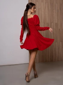 Платья ISSA Plus модель 13114_red Фото