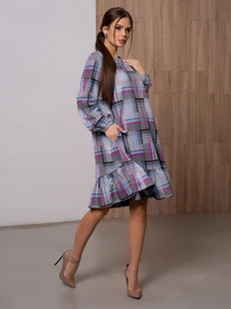 Сукні ISSA Plus модель 13099_gray Фото