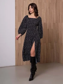 Сукні ISSA Plus модель 12904A_black Фото