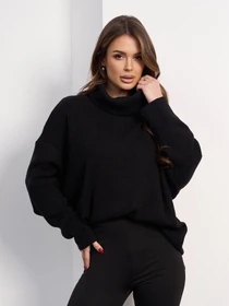 Светри та кардигани ISSA Plus модель 15485_черный Фото