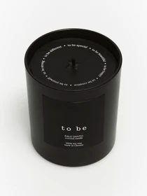 Парфюмированная свеча из чёрного соевого воска PALO SANTO To be модель scps_tobe Фото