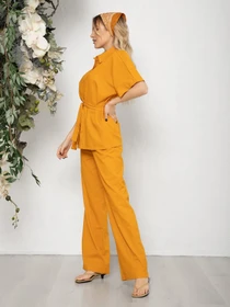 Костюми ISSA Plus модель 12590_mustard Фото