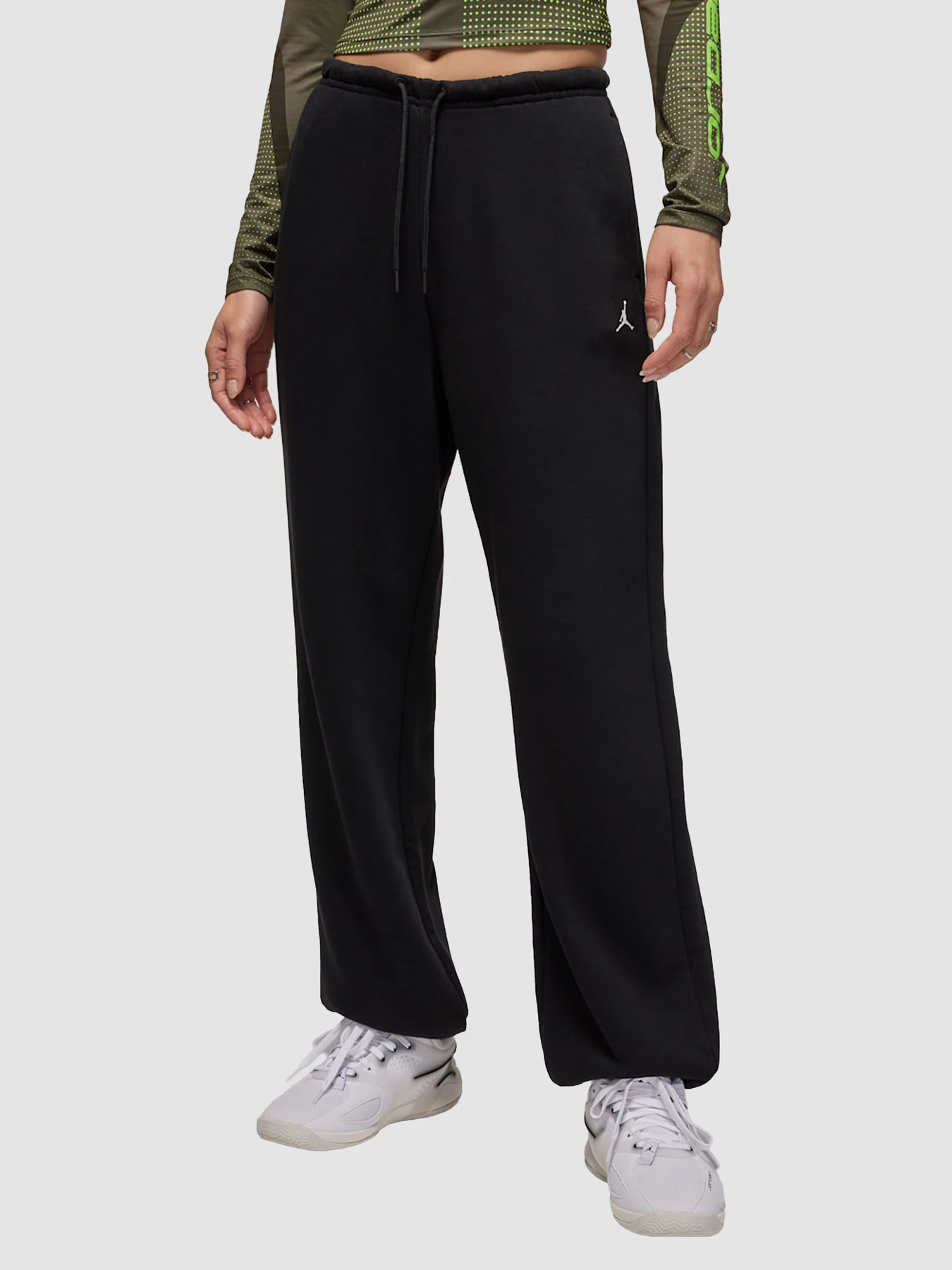 Брюки Jordan Sport Crossover Fleece Pants модель IB2504-010 Брюки Jordan Sport Crossover Fleece Pants модель IB2504-010 Фото