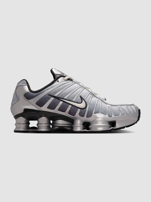 Кроссовки NIKE Shox Tl Print Metallic Silver модель IH4466-095 Фото