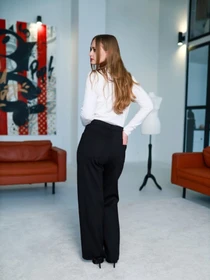 Брюки LadyLike модель ll236860090-chornij Фото