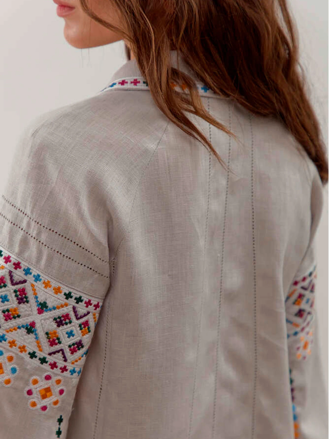 Вышиванки Folk Moda модель fm3046-srij Фото
