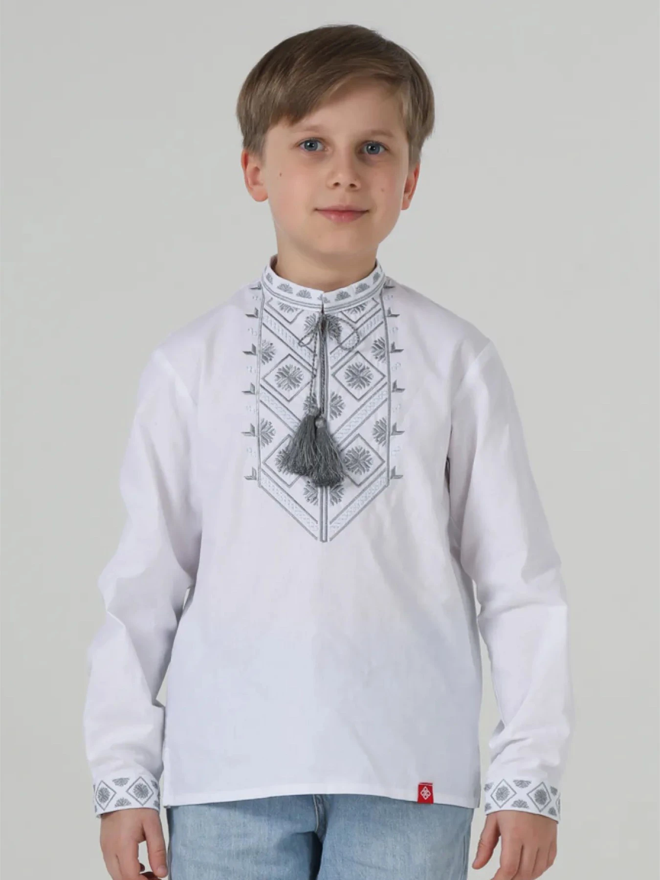 Вышиванки Folk Moda модель fm3069-blij Фото
