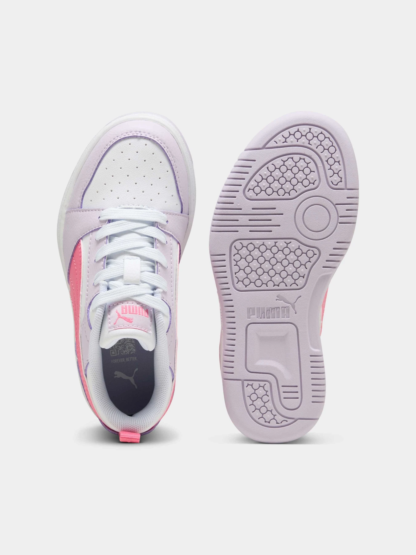 Кеды PUMA Rebound V6 Lo Ps модель 393834 Кеды PUMA Rebound V6 Lo Ps модель 393834 Фото
