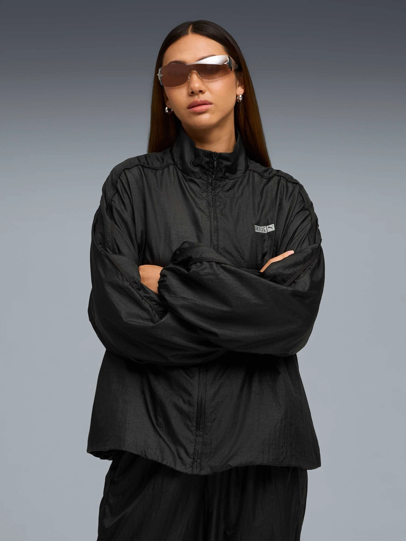 Худи и свитшоты PUMA x Rosé T7 Track Jacket модель 633793 Фото