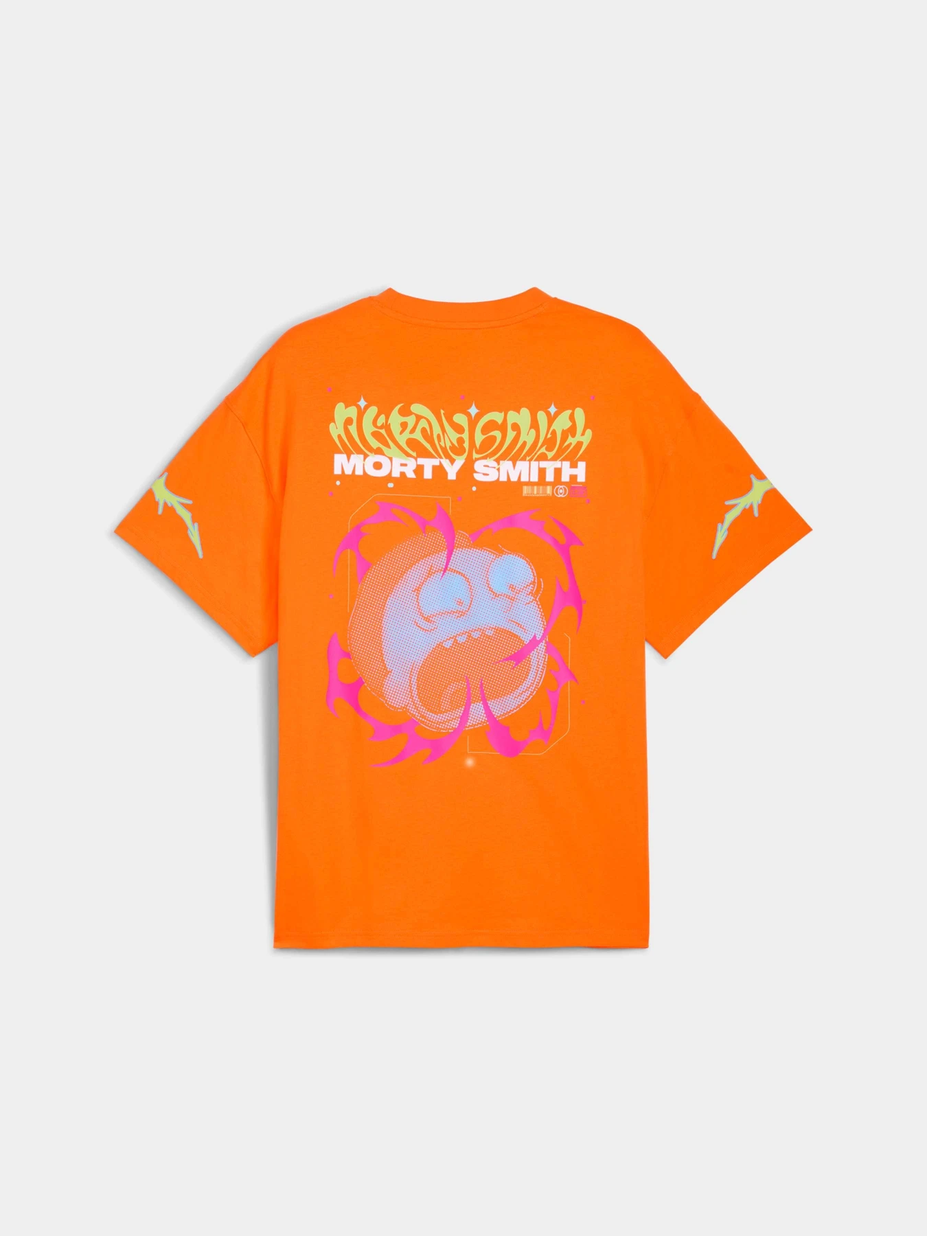 Футболки и поло PUMA Hoops x Rick And Morty Tee 2 модель 633098 Футболки и поло PUMA Hoops x Rick And Morty Tee 2 модель 633098 Фото