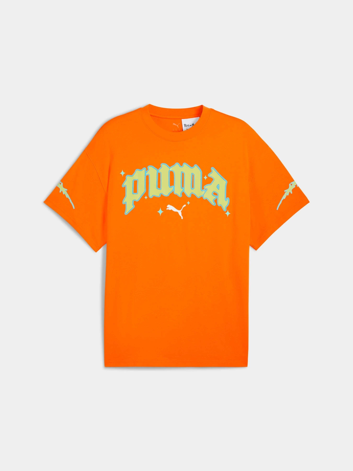 Футболки и поло PUMA Hoops x Rick And Morty Tee 2 модель 633098 Футболки и поло PUMA Hoops x Rick And Morty Tee 2 модель 633098 Фото
