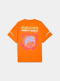 Футболки и поло PUMA Hoops x Rick And Morty Tee 2 модель 633098 Фото