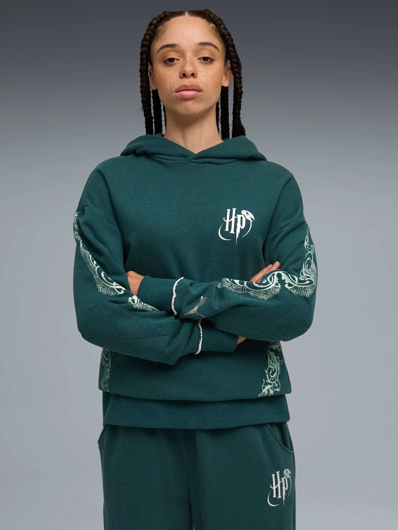 Худи и свитшоты PUMA Hoops x Harry Potter Hoodie модель 633108 Худи и свитшоты PUMA Hoops x Harry Potter Hoodie модель 633108 Фото