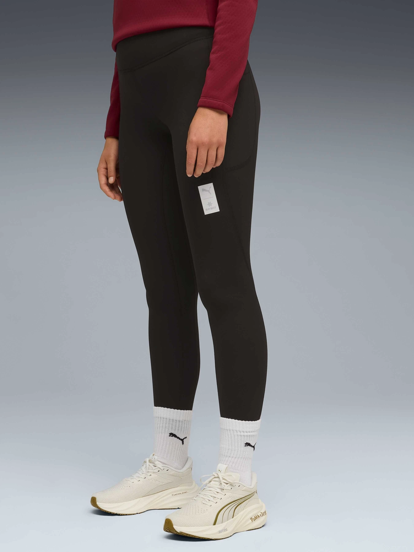 Брюки PUMA W x Saysky Fleece Tight модель 527560 Брюки PUMA W x Saysky Fleece Tight модель 527560 Фото