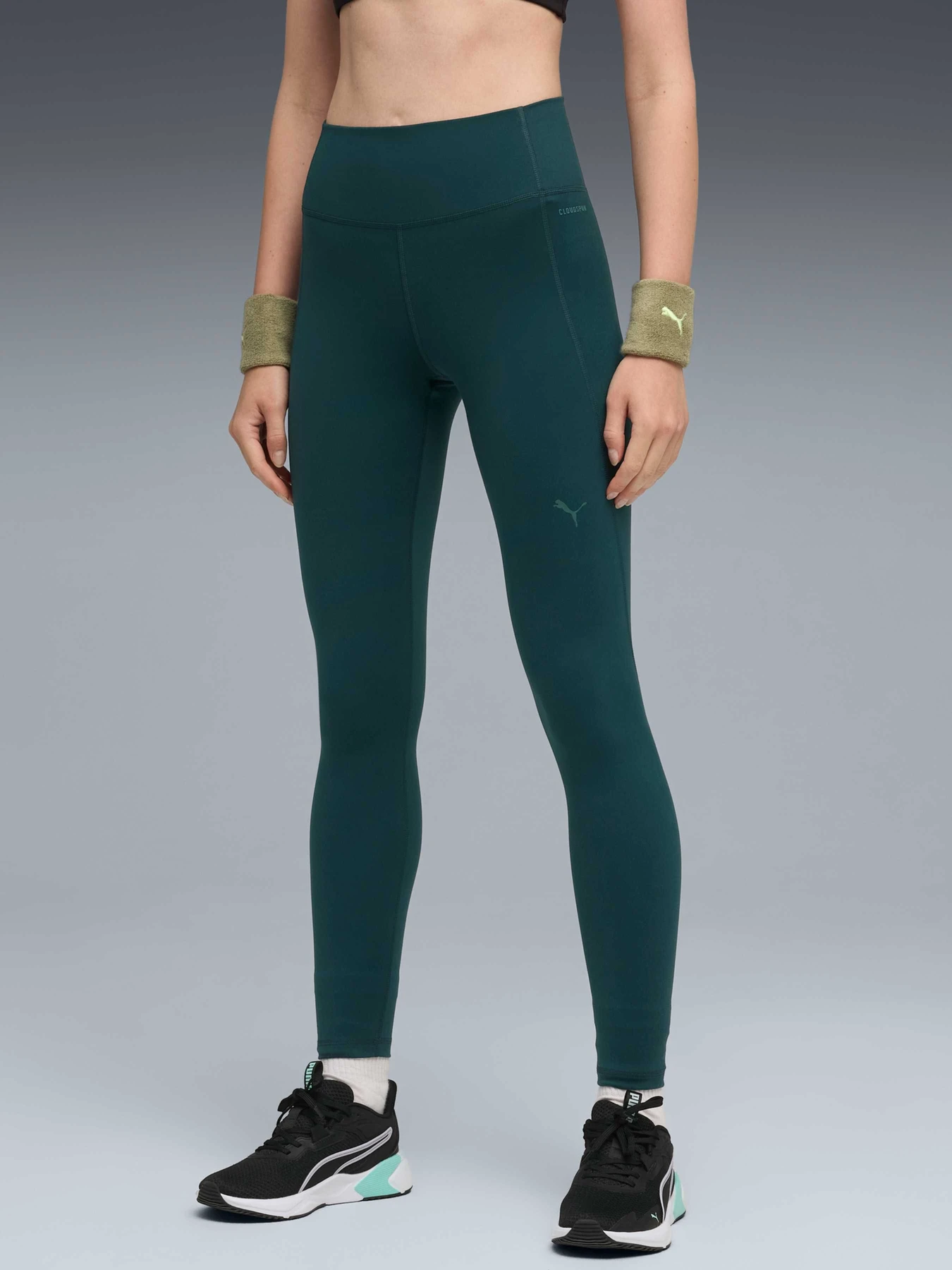 Штани PUMA W Cloudspun Tight - Hw Fl модель 527452 Штани PUMA W Cloudspun Tight - Hw Fl модель 527452 Фото