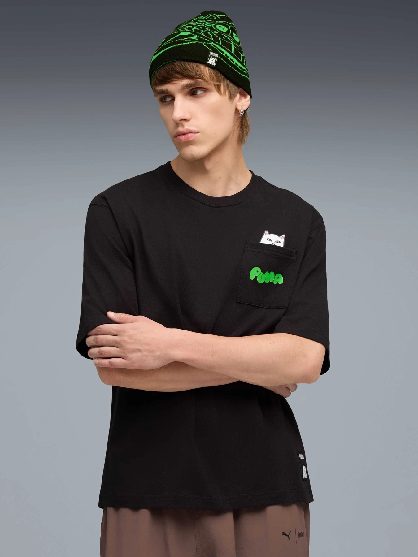 Футболки и поло PUMA x Ripndip Pocket Tee модель 633779 Фото
