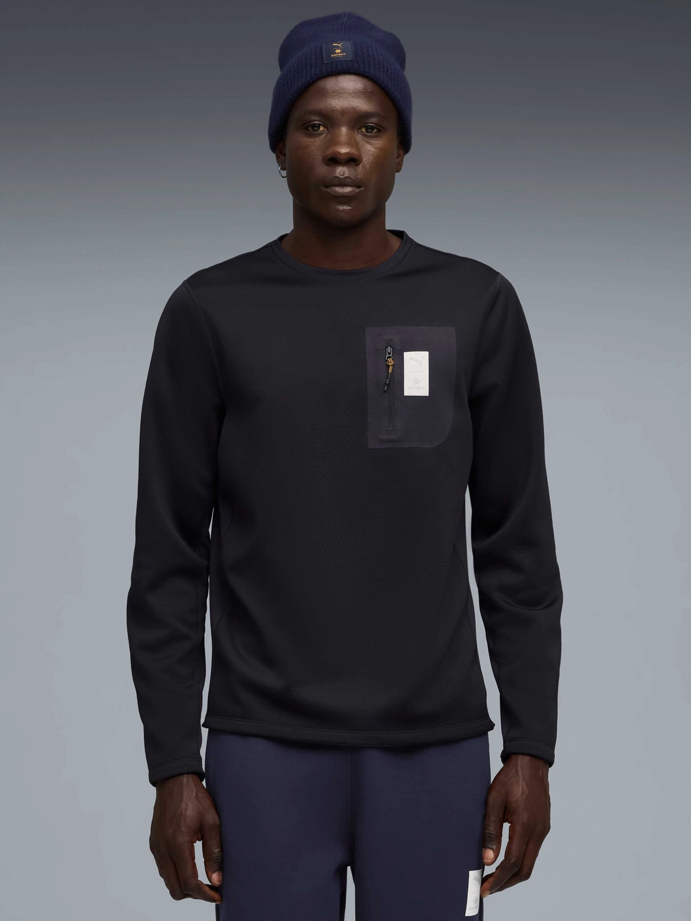 Худи и свитшоты PUMA M x Saysky Brushed Ls модель 527553 Худи и свитшоты PUMA M x Saysky Brushed Ls модель 527553 Фото