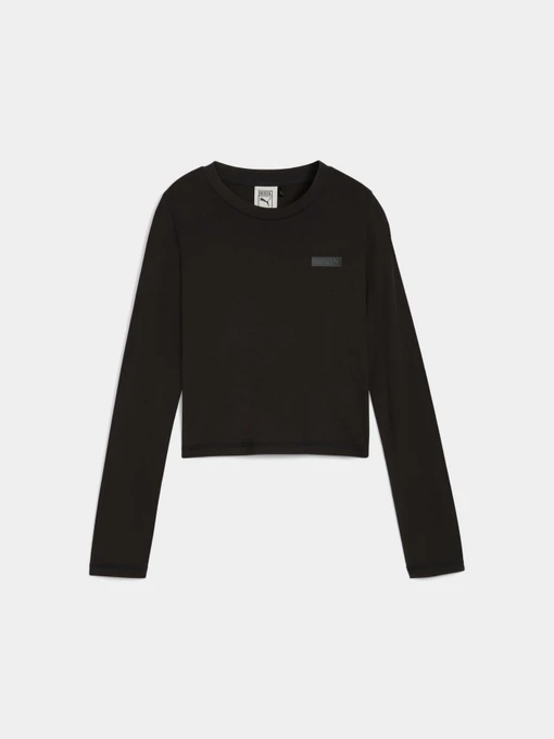 Худі та світшоти PUMA x Rosé Longsleeve Tee модель 633805 Фото