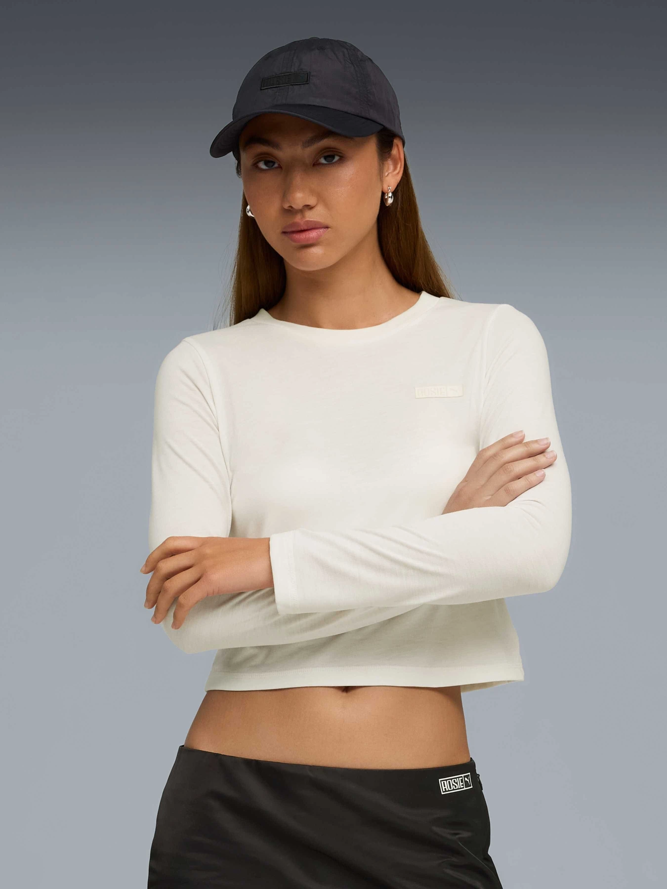 Худи и свитшоты PUMA x Rosé Longsleeve Tee модель 633805 Худи и свитшоты PUMA x Rosé Longsleeve Tee модель 633805 Фото
