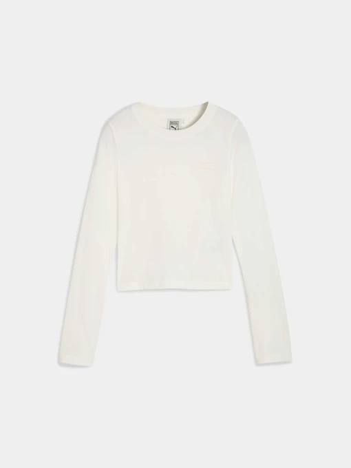 Худі та світшоти PUMA x Rosé Longsleeve Tee модель 633805 Фото