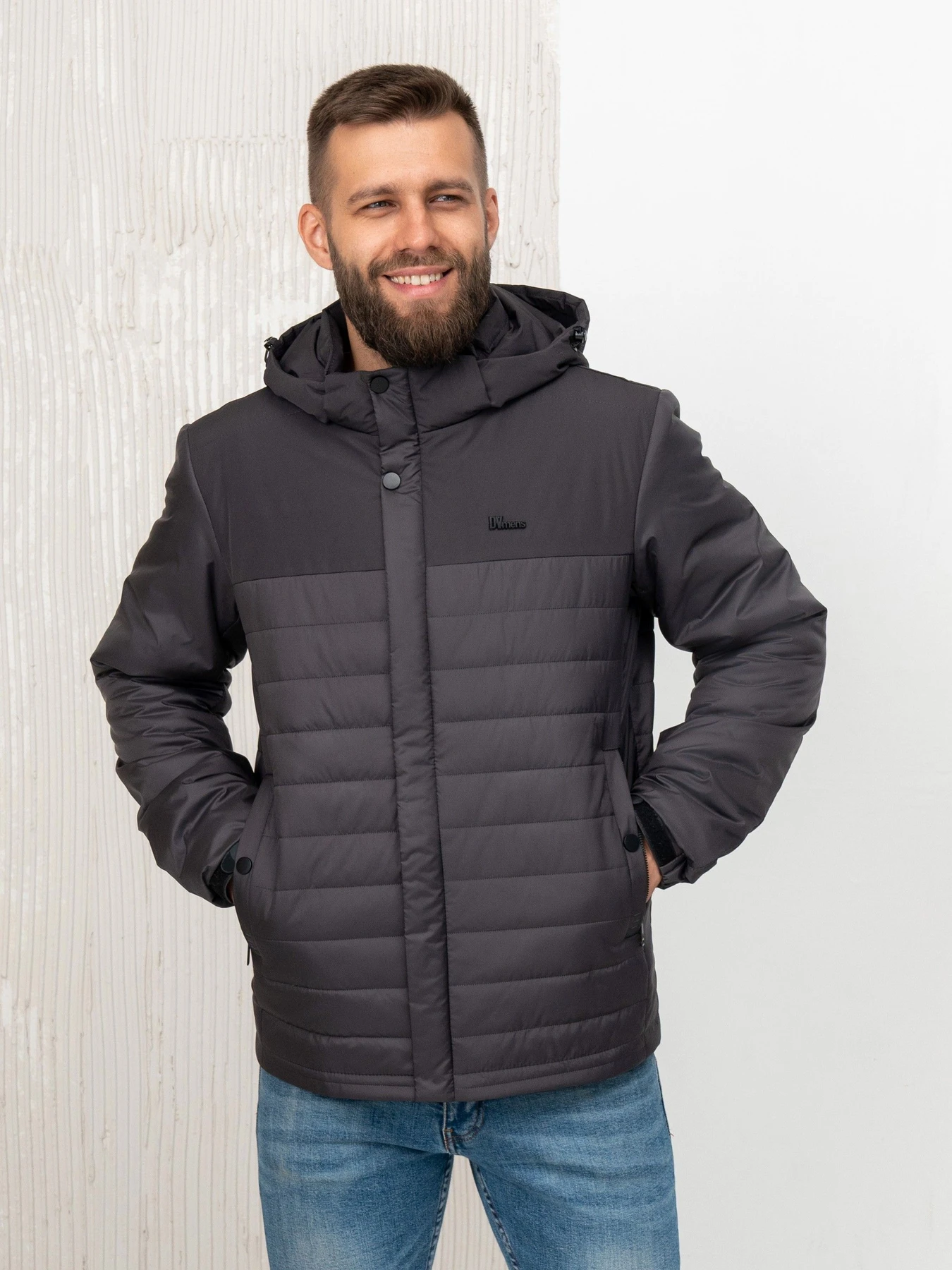 Куртки и дубленки D&V couture модель 98-graphite Фото