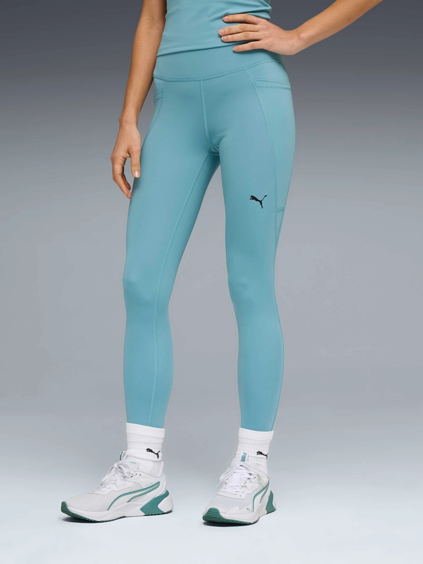 Брюки PUMA W Tad Essential Tight Hw 7/8 модель 525899 Брюки PUMA W Tad Essential Tight Hw 7/8 модель 525899 Фото