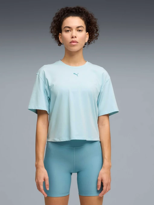 Жіноча Спортивна футболка PUMA W Cloudspun Relaxed Tee фото 3