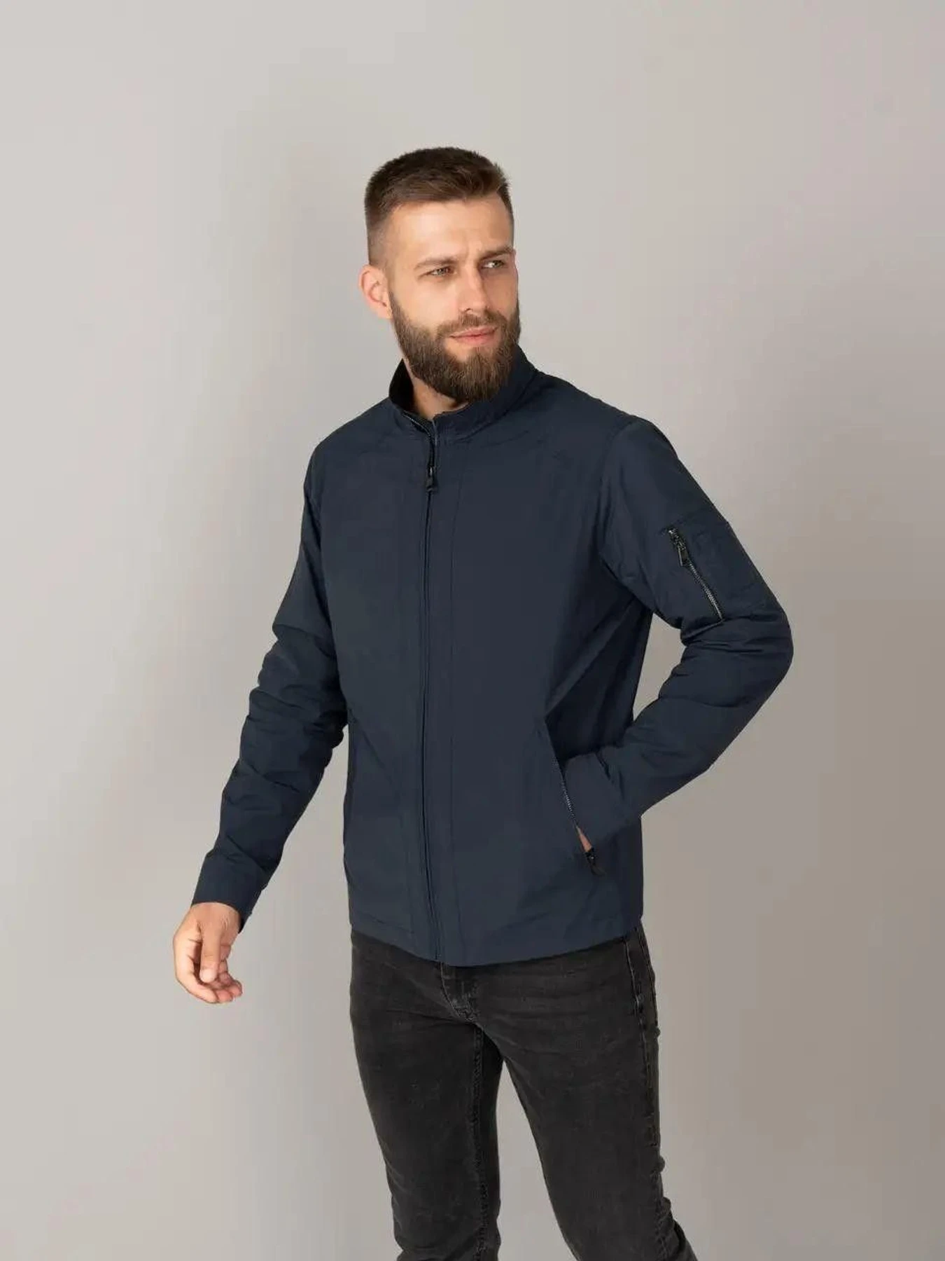 Куртки и дубленки D&V couture модель 135-VLN-BLU Фото