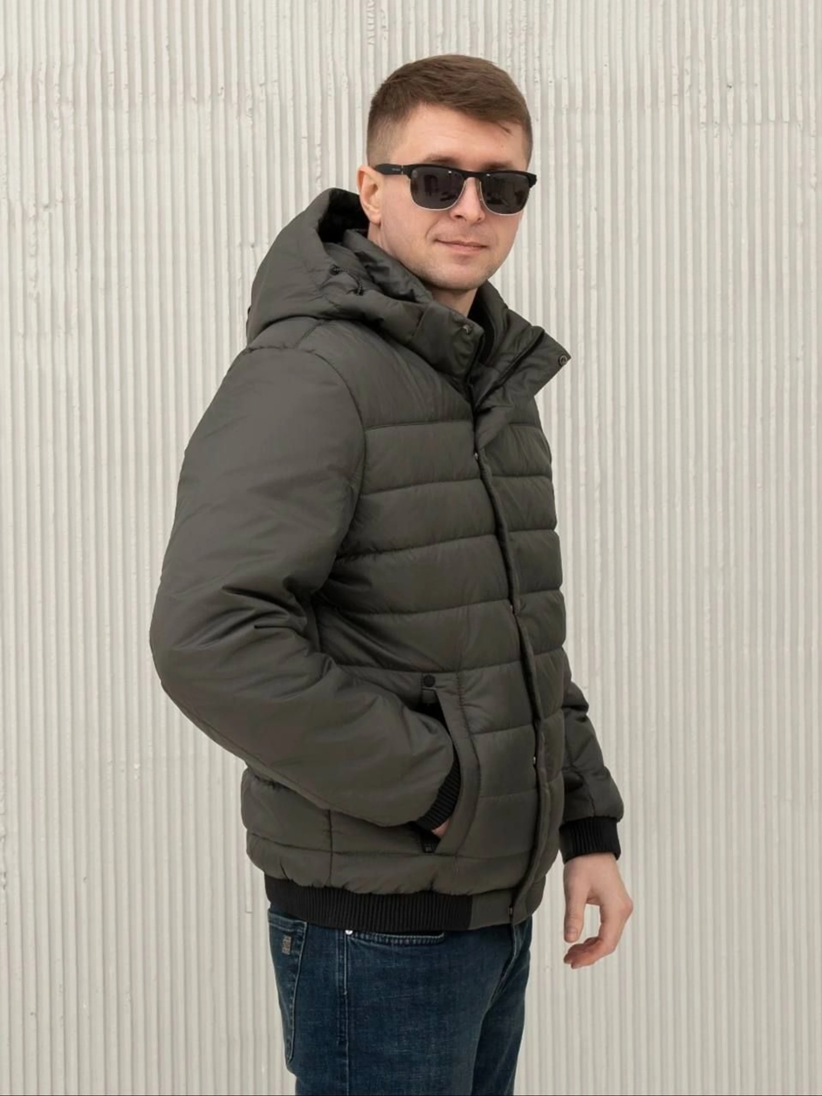 Чоловіча Демісезонна куртка City Fashion Classic фото 2