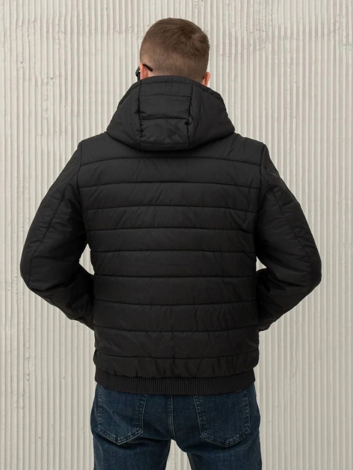 Куртки и дубленки City Fashion Classic модель 35-1-CKF-BLCK Фото